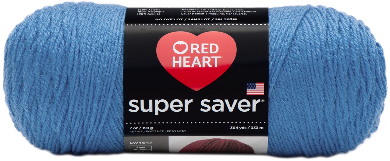 Red Heart Super Saver Yarn-Delft Blue